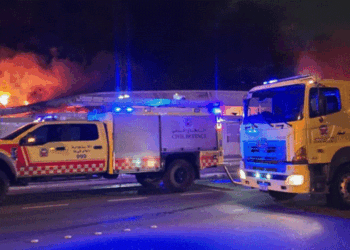 ബഹ്റൈനിലെ-തന്ത്ര-പ്രധാന-സമുദ്ര-കേന്ദ്രം-ഇറാൻ-ആക്രമിച്ചു;-വൻതീപിടിത്തം;-ഇറാനിലെ-യുഎഇ-എംബസി-അടച്ചുപൂട്ടി