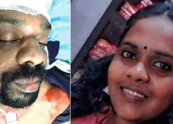 യുവതിയെ-കഴുത്തിൽ-ടേപ്പ്-ചുറ്റി-ശ്വാസം-മുട്ടിച്ച്-കൊലപ്പെടുത്തിയ-ശേഷം-മുങ്ങിയ-ലിവ്-ഇൻ-പങ്കാളി-വാഹനാപകടത്തിൽ-പരുക്കേറ്റ-നിലയിൽ,-കൊലയ്ക്ക്-പിന്നിൽ-വാക്ക്തർക്കം,-ജിബി-മോളെ-കൊല്ലപ്പെട്ട-നിലയിൽ-കണ്ടെത്തിയത്-ഏഴുവയസുള്ള-മകൻ