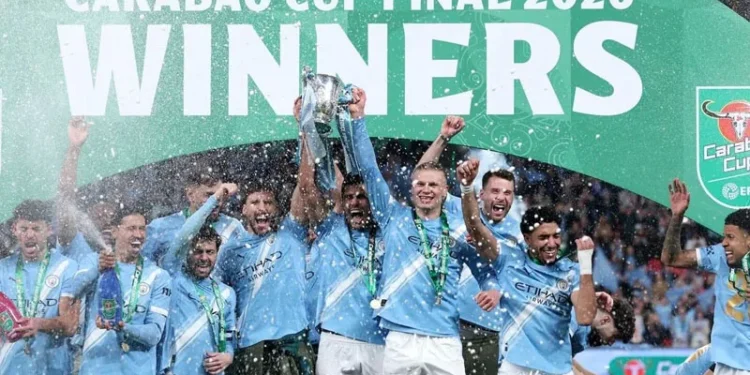 ഒമ്പതാം-കിരീട-നേട്ടം;-കരബാവോ-കപ്പ്-ഫൈനലില്‍-മാഞ്ചസ്റ്റര്‍-സിറ്റി-ആഴ്‌സണലിനെ-2-0ന്-തോല്‍പ്പിച്ചു