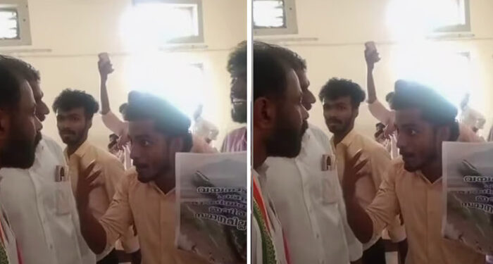 വയനാട്-ഫണ്ട്-മുക്കിയ-കോണ്ഗ്രസിന്-വോട്ടില്ല…-കണ്ണൂര്-തോട്ടട-പോളിടെക്നിക്കില്-വോട്ട്-ചോദിച്ചെത്തിയ-യുഡിഎഫ്-സ്ഥാനാര്ഥിയെ-കയ്യേറ്റം-ചെയ്യാന്-ശ്രമിച്ച്-എസ്എഫ്ഐ-പ്രവര്ത്തകര്,-ക്ലാസില്-നിന്നും-കൂവി-ഓടിച്ചു