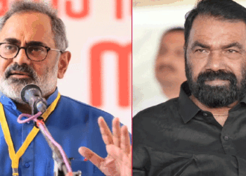 ‘ശിവൻകുട്ടീ…ധൃതി-വയ്ക്കല്ലേ,-വെയ്റ്റ്-ചെയ്യൂ…-പ്രധാനമന്ത്രിയൊന്ന്-വന്ന്-പൊയ്ക്കോട്ടെ,-അതുകഴിഞ്ഞിട്ടാകാം-സംവാദം,-വെറുതെ-ശ്രദ്ധതിരിക്കാൻ-നോക്കല്ലേ‘-രാജീവ്-ചന്ദ്രശേഖർ