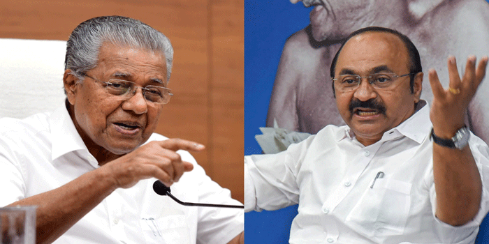 പരസ്പ്പരം-വെല്ലുവിളിച്ച്-മുഖ്യമന്ത്രിയും-പ്രതിപക്ഷ-നേതാവും;-‘എല്ലാ-കാര്യവും-ചർച്ച-ചെയ്യുകയാണെങ്കിൽ-സംവാദത്തിന്-തയ്യാർ‘-പിണറായി;-‘പറയുന്ന-സ്ഥലത്ത്,-പറഞ്ഞ-സമയത്ത്-ഞാനെത്തും-‘-സതീശൻ