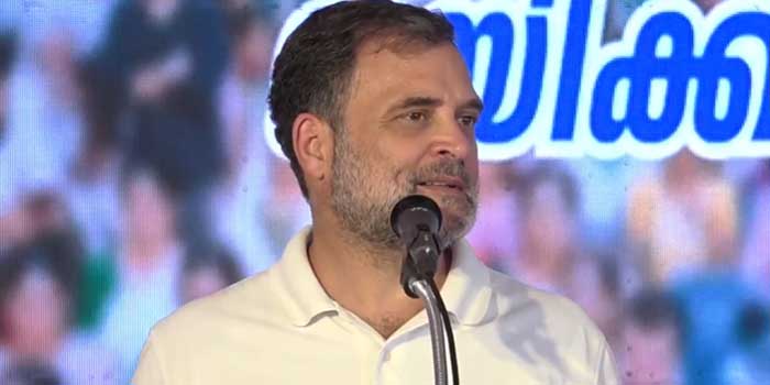 എന്റെ-പേരിൽ-36-കേസുകളുണ്ട്,-55-മണിക്കൂർ-തുടർച്ചയായി-എന്നെ-ചോദ്യംചെയ്തു,-കേരള-മുഖ്യമന്ത്രിയെ-ബിജെപി-ആക്രമിക്കുന്നില്ല-എന്നതിന്റെ-ആദ്യ-തെളിവാണിത്,-പ്രധാനമന്ത്രി-ഇവിടെ-വന്നു,-അദ്ദേഹം-ശബരിമലയിൽ-സംഭവിച്ച-കാര്യങ്ങളെക്കുറിച്ച്-മറന്നുപോയിരിക്കുന്നു-രാഹുൽ-ഗാന്ധി