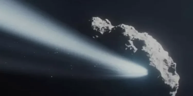 വാൽനക്ഷത്രത്തിന്റെ-ഭ്രമണം-വിപരീത-ദിശയിലായി;-അപൂർവ-പ്രതിഭാസം-പകർത്തി-ഹബിൾ-ദൂരദർശിനി