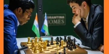 കാന്‍ഡിഡേറ്റ്-ചെസ്സില്‍-പ്രജ്ഞാനന്ദയുടെ-കുതിപ്പിന്-തടയിട്ട്-ജവോഖിര്‍-സിന്‍ഡൊറോവ്;-യുഎസ്-താരം-ഫാബിയാനോയെയും-വീഴ്‌ത്തി-സിന്‍ഡൊറോവ്