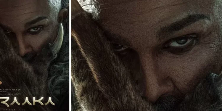 അറ്റ്ലി-ചിത്രത്തിന്-പേരിട്ടു;-‘രാക്ക’;-അല്ലു-അർജുന്റെ-ജന്മദിനത്തിൽ-ഞെട്ടിക്കുന്ന-പോസ്റ്റർ-പുറത്ത്!