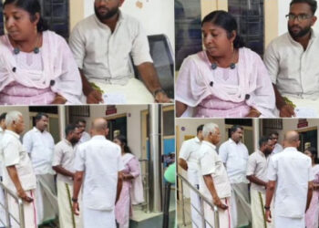 പോളിങ്-ബൂത്തിന്-സമീപം-വോട്ട്-പിടിക്കാൻ-നിന്നു,-എൽഡിഎഫ്–യുഡി.എഫ്-പ്രവർത്തകർ-തമ്മിൽ-കൂട്ടത്തല്ല്,-കോണ്‍ഗ്രസ്-കൗൺസിലർക്ക്-പരിക്ക്