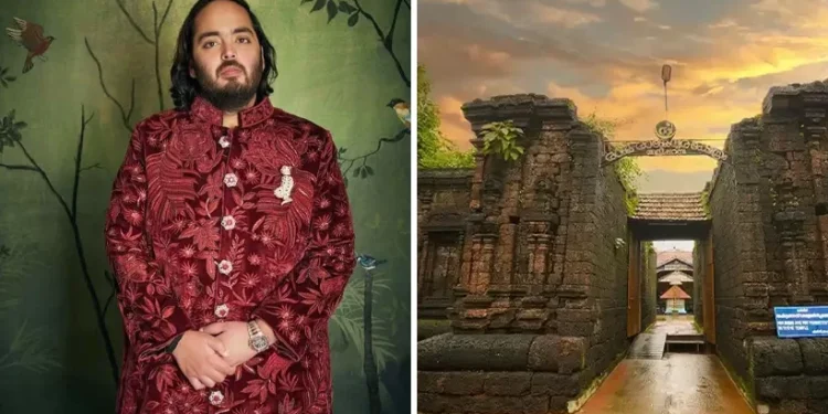 തളിപ്പറമ്പ്-രാജരാജേശ്വര-സന്നിധിയിൽ-അനന്ത്-അംബാനി;-ക്ഷേത്ര-നവീകരണത്തിനായി-15-കോടി-രൂപയുടെ-സമർപ്പണം