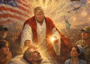 ക്രിസ്തുവായി-വേഷമിട്ട്-ട്രംപ്,-മാലാഖമാരും-യുദ്ധവിമാനങ്ങളും-അകമ്പടി;-പോപ്പിനെതിരെ-ട്രംപിന്റെ-പുതിയ-എഐ-വേഷപ്പകർച്ച!