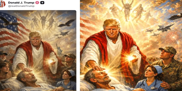 ദൈവത്തെ-പരിഹസിക്കരുത്-–-ശക്തമായ-പ്രതിഷേധം;-ട്രംപ്-യേശുവായ-ചിത്രം-പിൻവലിച്ചു