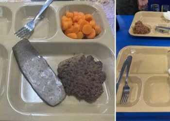 നടുക്കടലിൽ-വിശന്നു-പൊരിഞ്ഞ്-അമേരിക്കൻ-സേനാംഗങ്ങൾ…-ചിലപ്പോൾ-കൈപ്പിടിയിൽ-ഒതുങ്ങുന്നത്ര-ക്യാരറ്റ്-കഷ്ണങ്ങൾ,-ചെറിയ-അളവിൽ-ചൂരൽമാംസം,-ഒറ്റ-ടോർട്ടിയ-എന്നിവ-മാത്രമോ,-അല്ലെങ്കിൽ-ഉണങ്ങിയ-മാംസ-പാറ്റി,-പ്രോസസ്-ചെയ്ത-മാംസത്തിന്റെ-ചെറിയ-ഭാഗം…-യുഎസ്-പടക്കപ്പലുകളിൽ-ഭക്ഷണത്തിന്-‘റേഷൻ,-ദയനീയ-ചിത്രങ്ങൾ-പങ്കുവച്ച്-കുടുംബാം​ഗങ്ങൾ