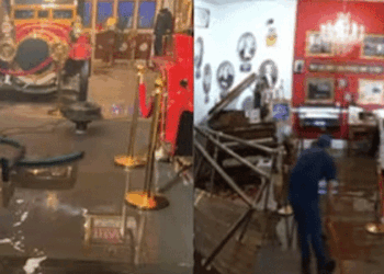 ടൈറ്റാനിക്-ഓർമദിനത്തിൽ-മ്യൂസിയത്തിൽ-വെള്ളപ്പൊക്കം;-കൗതുകം-ഉണർത്തുന്ന-സംഭവം;-‘അമാനുഷിക‘മെന്ന്-അധികൃതർ