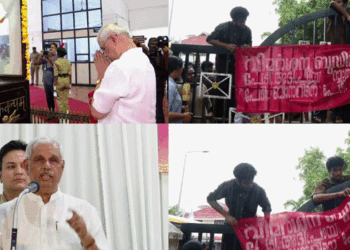 ‘ഇതൊന്നും-ഭാരതസംസ്ക്കാരത്തിന്-യോജിച്ചതല്ല;-സിന്ദാബാദ്,-മുര്‍ദാബാദ്-വിളികള്‍-അല്ല-വേണ്ടത്,-ചര്‍ച്ചകളും-സംവാദങ്ങളുമാണ്‘:-എസ്എഫ്ഐ-പ്രതിഷേധത്തിനെതിരെ-​ഗവര്‍ണര്‍-രാജേന്ദ്ര-അര്‍ലേക്കര്‍