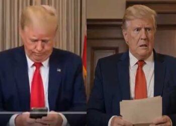 ‘ഇറാൻ-ചർച്ചയ്ക്ക്-വരാത്ത-പക്ഷം-നാം-ബോംബ്-ഇടും’…-ഭീഷണിപ്പെടുത്തുന്ന-ട്രംപ്,-പിന്നാലെ-ശൂന്യമായ-മേശയോട്-തന്നെ-“ഇറാനികൾ-എവിടെ?”-എന്ന്-ചോദിക്കുന്നു…മിണ്ടാതിരിക്കാൻ-ആവശ്യപ്പെടുന്ന-സഹായി,-പാക്കിസ്ഥാന്റെ-അഭ്യർത്ഥന-പ്രകാരം-വെടിനിർത്തൽ-നീട്ടാമെന്ന്-തീരുമാനം!!-ട്രംപിനെ-ട്രോളി-ഇറാന്റെ-എഐ-വീഡിയോ-വൈറൽ