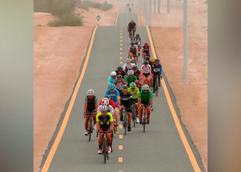 മരുഭൂമിയിൽ-പൈഡൽ-വിവം;-ലോക-ചരിത്രത്തിലേക്ക്-സൈക്കിൾ-ചവിട്ടിക്കയറി-ദുബൈ!!!