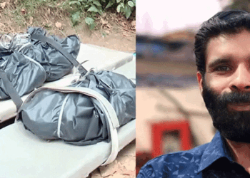 നെടുങ്കണ്ടം-ഇരട്ടക്കൊലപാതകം:-സജി-പിടിയിൽ;-ഒളിവിലിരുന്നത്-വീടിനു-പുറകിലെ-മലയിൽ;-ഡ്രോൺ-നിരീക്ഷണവും-നേരിട്ടുള്ള-പോലീസ്-പരിശോധനയും-ശക്തമായതോടെ-താഴേയ്ക്ക്-ഇറങ്ങി