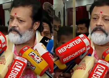 ‘’ലോകം-മുഴുവൻ-ഒന്ന്-അന്വേഷിച്ചു-നോക്കൂ,-എവിടെയൊക്കെ-എത്രയൊക്കെ-കൂടിയെന്ന്,-നമ്മൾ-ഇത്രയും-പിടിച്ചു-നിന്നില്ലേ…-വാണിജ്യ-സിലിണ്ടർ-വെറുതെയൊരു-നമ്പറല്ലായിരുന്നോ”?-സുരേഷ്-​ഗോപി…-അതേ-തെരഞ്ഞെടുപ്പ്-കഴിയുന്നതുവരെ-പിടിച്ചുനിന്നല്ലോ-കമെന്റ്