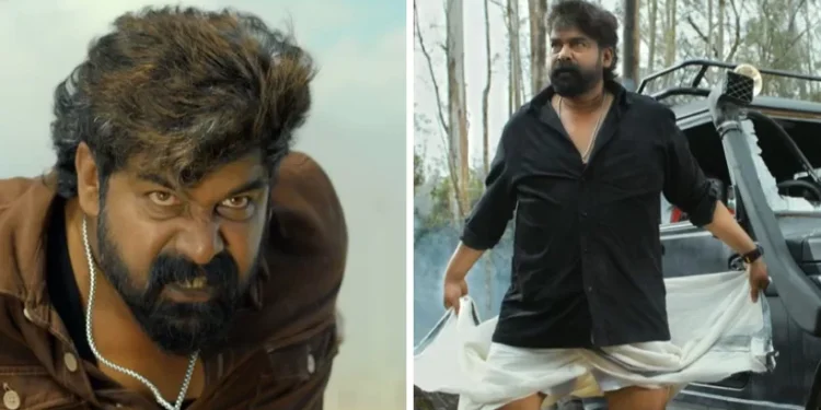 ഷാജി-കൈലാസ്-ജോജു-ജോർജ്-കോംബോയിൽ-‘വരവ്’;-തീപ്പൊരി-പാറിക്കുന്ന-ട്രെയിലർ-പുറത്ത്