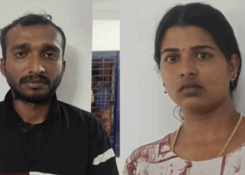 സ്വന്തം-വീട്ടിൽ-നിന്ന്-സ്വർണ്ണാഭരണങ്ങൾ-മോഷ്ടിച്ച്-നാടുവിട്ടു;-വിവാഹിതയും-രണ്ടുമക്കളുടെ-അമ്മയുമായ-യുവതിയും-കാമുകനും-അറസ്റ്റിൽ;-ആൺ-സുഹൃത്തിനെതിരെ-വേറെയും-കേസുകൾ