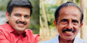 ആരും-കയറാൻ-ഒന്നു-പേടിക്കുന്ന-തൃക്കരിപ്പൂരിൽ-അവരുടെ-മാളത്തിൽ-കയറി-തൂക്കി-സന്ദീപ്-വാര്യർ…-അര-നൂറ്റാണ്ടിനു-ശേഷം-അങ്ങ്-കാസർകോട്-നിന്ന്-ഇങ്ങ്-തിരുവനന്തപുരത്തേക്ക്-രണ്ട്-എംഎൽഎമാർ