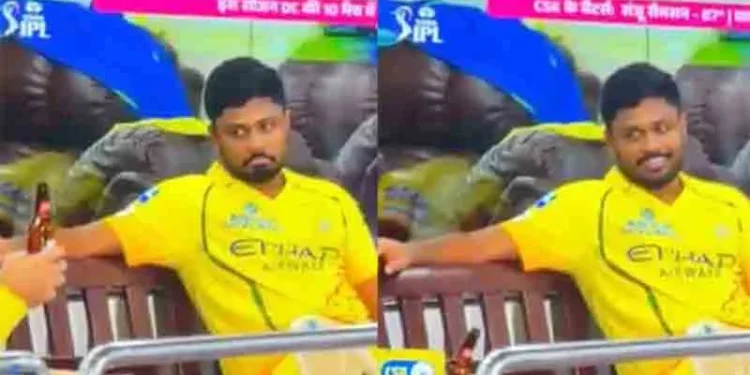 ബിയർ-ബോട്ടിൽ-സഞ്ജുവിന്-നേരെ-നീട്ടി?ഐപിഎല്ലിൽ-മൈതാനത്ത്-ബിയർ-അനുവദനീയമോ!