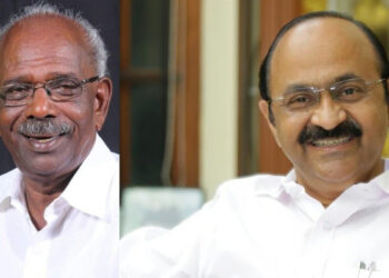 വൈകിയാണെങ്കിലും-ഹൈക്കമാൻഡ്-മുഖ്യമന്ത്രിയെ-പ്രഖ്യാപിച്ചല്ലോ…-വാഗ്ദാനങ്ങൾ-നടപ്പാക്കുന്നത്-കാണാൻ-കട്ട-വെയിറ്റിങ്,-വി-ഡി-സതീശന്-ആശംസ-നേര്‍ന്ന്-എം-എം-മണി