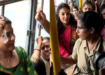 ‘സത്യപ്രതിജ്ഞ-വൈകിയത്-ഞങ്ങളുടെ-കുറ്റമല്ല,-കേരളത്തിനൊപ്പം-തെരഞ്ഞെടുപ്പ്-ഫലം-വന്ന-സംസ്ഥാനങ്ങളിൽ-സൗജന്യ-യാത്ര-നടപ്പാക്കി-തുടങ്ങി’-മഹിളാമോർച്ച-നേതാവിന്റെ-വാദം!!-സ്വന്തം-പോക്കറ്റിൽ-നിന്ന്-കാശെ‌ടുത്ത്-ടിക്കറ്റ്-നൽകി-സം​ഗതി-കഴിച്ചിലാക്കി-വനിതാ-കണ്ടക്ടർ