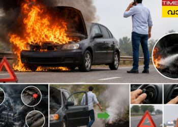 why-do-moving-cars-catch-fire:-ഓടിക്കൊണ്ടിരിക്കുന്ന-കാറിന്-തീ-പിടിക്കുന്നത്-എങ്ങനെ?-ഇത്തരം-സാഹചര്യങ്ങളിൽ-എന്ത്-ചെയ്യണം?-കാരണങ്ങളും-മുൻകരുതലും-അറിയാം