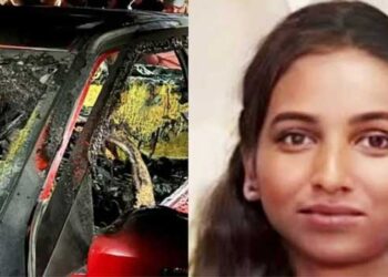 ​ഗർഭിണിയുടെ-മരണത്തിൽ-കാറിന്-എങ്ങനെ-തീ-പിടിച്ചു-എന്ന്-കണ്ടെത്താൻ-ആയില്ല,-അപകടകാരണം-ഷോർട്ട്-സർക്യൂട്ട്-അല്ല,-ഇന്ധന-ടാങ്കിന്-ചോർച്ചയും-ഇല്ല,-കാറിന്-തീ-പിടിച്ചത്-പിറകിൽ-നിന്ന്